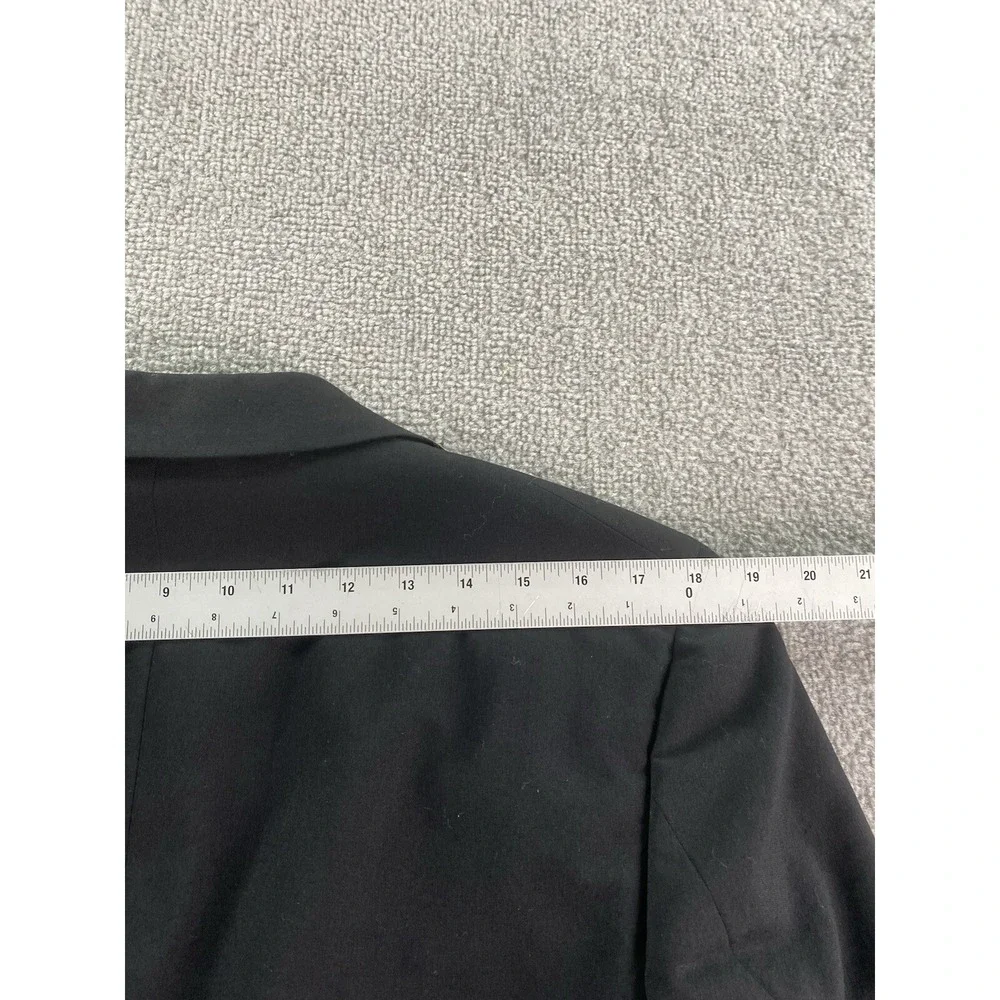 Polo University Club Tuxedo Jacket 38 R Black Wool Luxury Designer Ralph Lauren